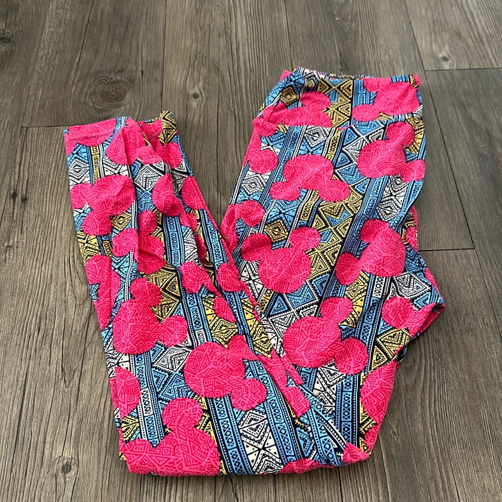 Disney x LuLaRoe Leggings - Animal Kingdom Inspired Mickey Mouse